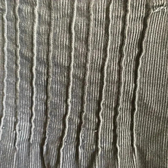 Boden Montmartre Needlecord Finewale Pintuck Corduroy Charcoal Grey Dress 4R - Picture 8 of 12